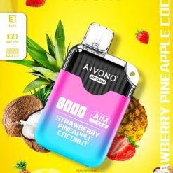 Vape Smak Engangs - Aivono AIM CLEAR 8000 jordbær ananas kokos ZP6246207