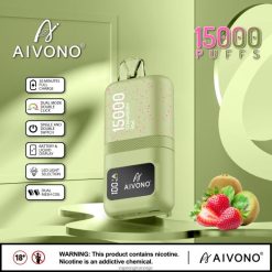 Vape Smak Engangs - Aivono AIM magic 15 000 jordbær kiwi ZP624663