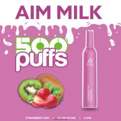Vape Smak Engangs - Aivono AIM MILK 500 jordbær kiwi ZP6246271