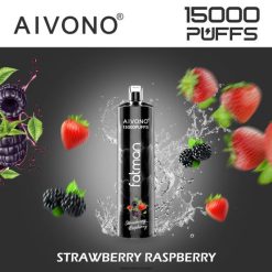 Vape Smak Engangs - Aivono FATMAN 15 000 jordbær bringebær ZP624615