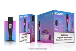 Vape Smak Engangs - Bang Box 30000 puffs smartskjerm blåbærsur bringebæris 60X4L81