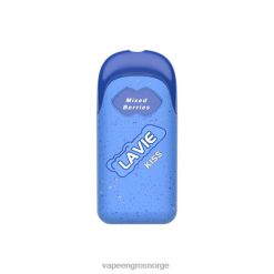 Vape Smak Engangs - blandede bær LAVIE KISS 8000 drag PXPPZ111
