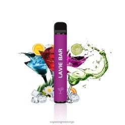 Vape Smak Engangs - cocktail LAVIE BAR 2 % versjon 800 puff PXPPZ319