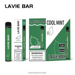 Vape Smak Engangs - kjølig mynte LAVIE BAR 800 drag PXPPZ311