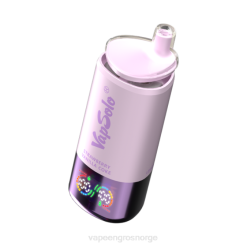 Vape Smak Engangs - VapSolo Triple 30 000 drag jordbær vanilje cola & blåbær bringebær & sitron lime 28X27
