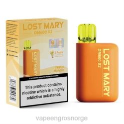 vape wholesale Norge | 626N481 trippel mango LOST MARY DM600 X2