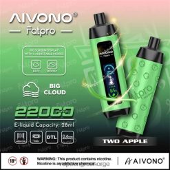 Vape Wholesale Norge - Aivono Fatpro 22000 to epler ZP62461