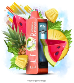 Vape Wholesale Norge - ananas vannmelon Elf Bar Planet 25 000 4T8Z6225