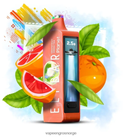 Vape Wholesale Norge - grapefrukt grønn te Elf Bar Planet 25 000 4T8Z6217