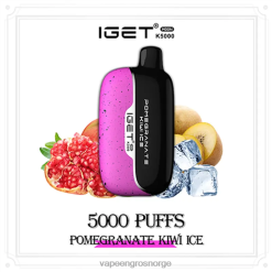 Vape Wholesale Norge - IGET Moon k5000 granateple kiwi is ZHLZX17
